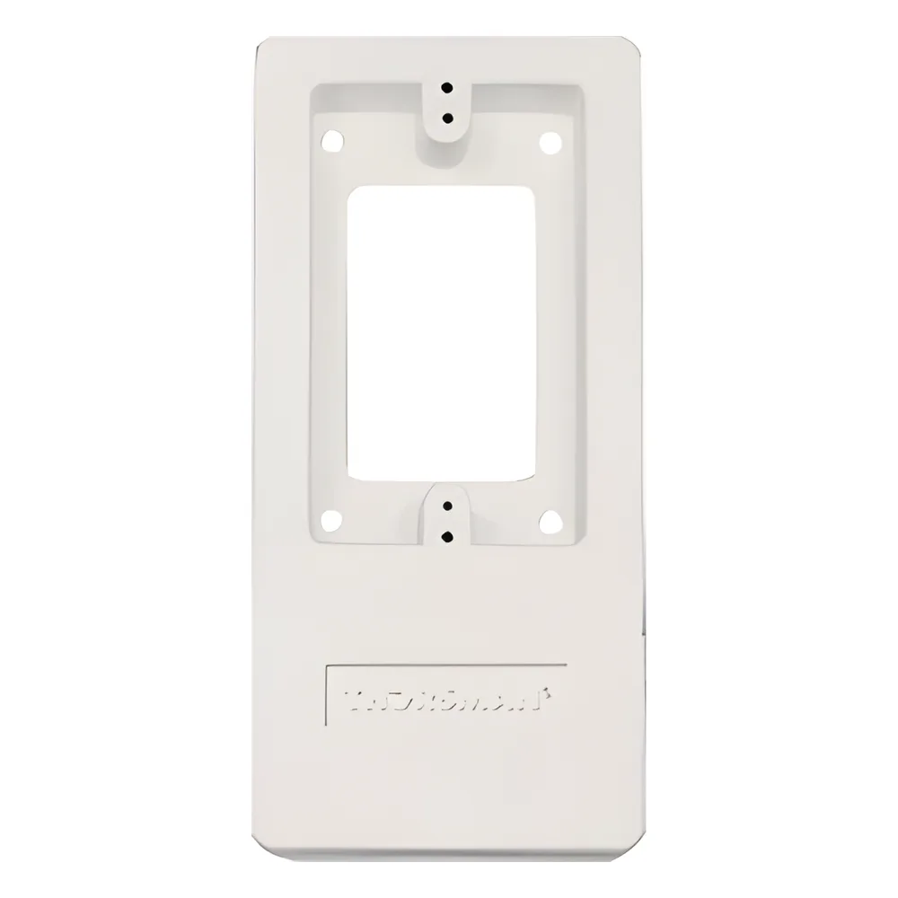 Caja de contactos color blanco de PVC auto extinguible,  para canaletas PT48 (7100-01001)