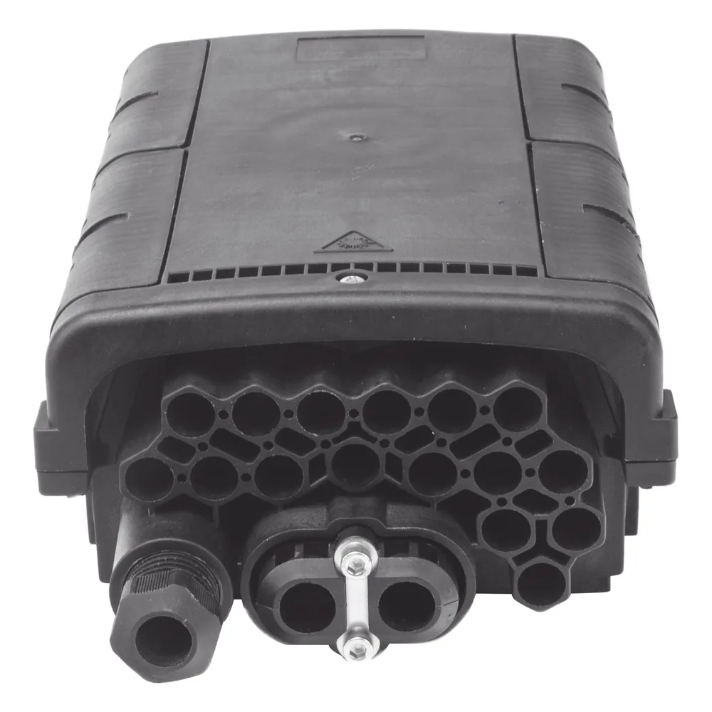 Caja de Distribución de Fibra Óptica para 48 Empalmes con 16 Acopladores SC/APC, Enterrado Directo, IP68 – vista 6