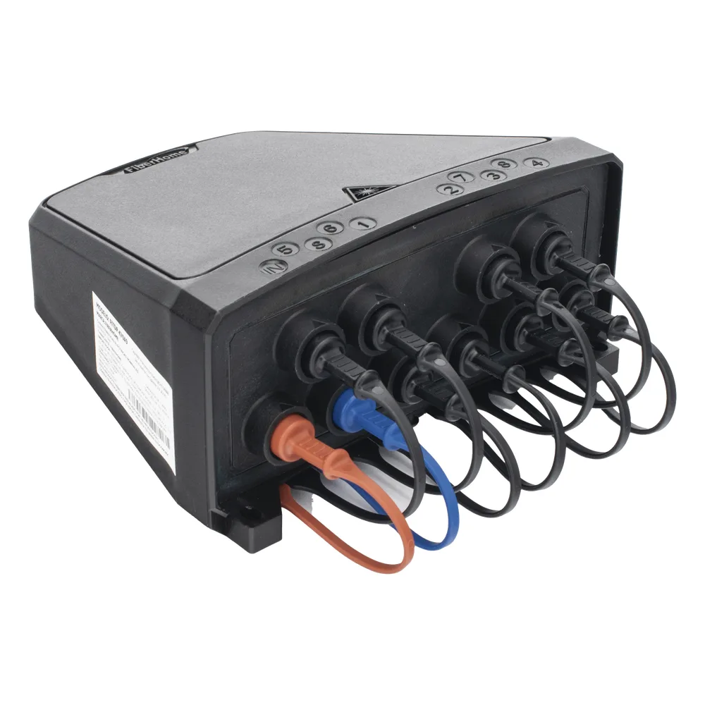Caja NAP Preconectorizada EASYCONN® de FiberHome para Exterior con Splitter 1:9 30/70 – vista 3