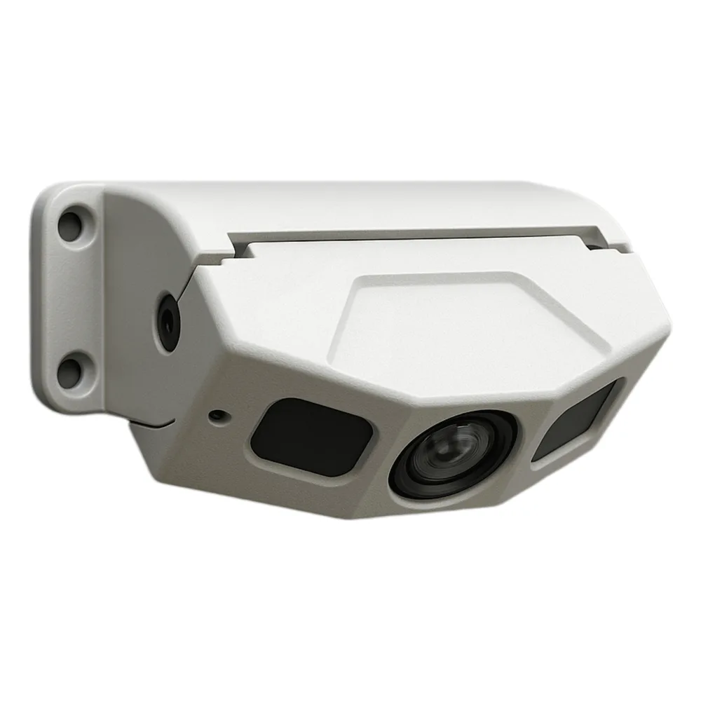 Cámara AHD para Punto Ciego Vehicular CA46 / Resolución 2MP 1080p @ 30fps / Lente 1.8mm 160° HFOV / 4 LEDs Infrarrojos / Diseño Magnético sin Perforación / IP67 / Alimentación PON DC12V / Detección de &