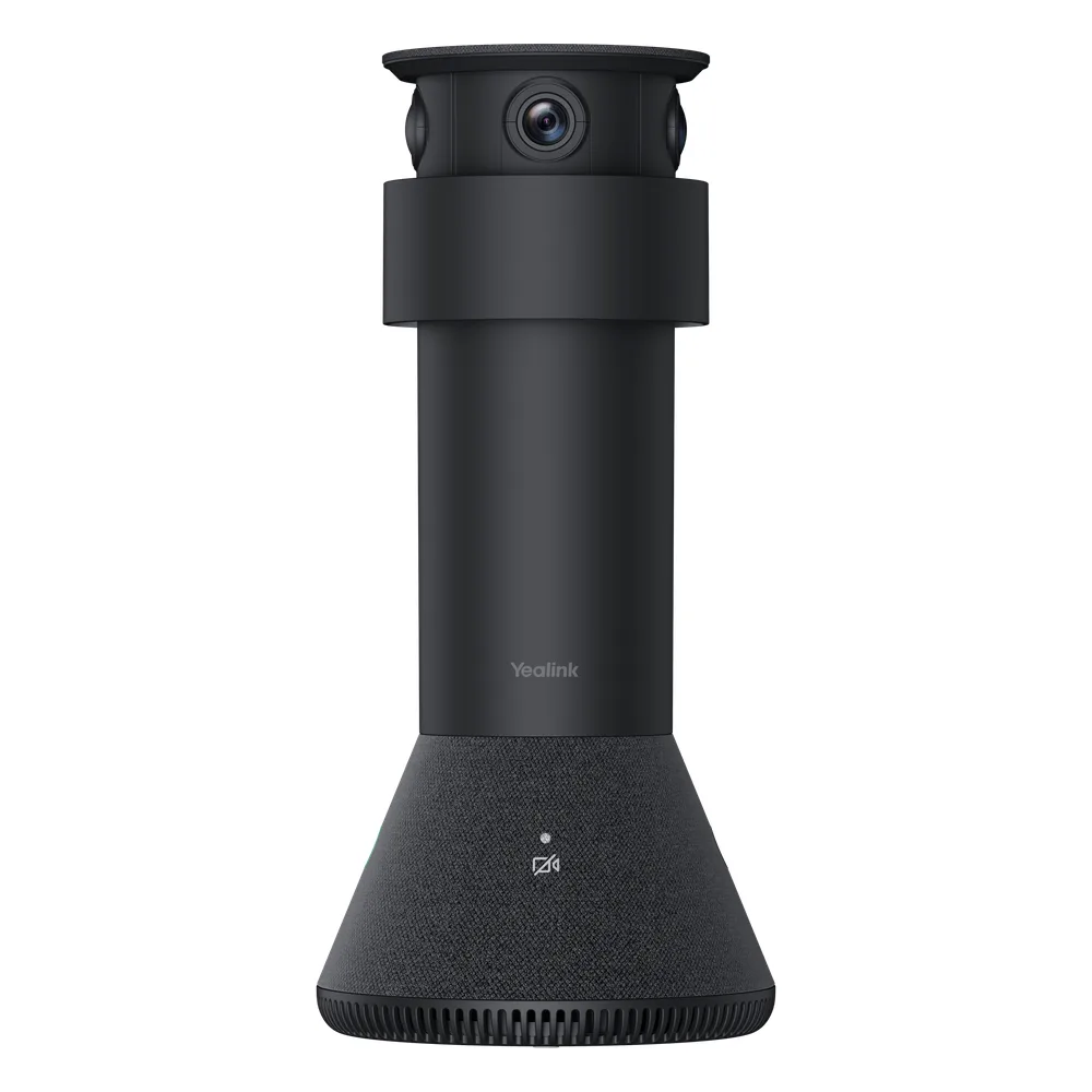 Camara de Videoconferencia MTower de Yealink con Triple Cámara 4K y Audio Inteligente 360°