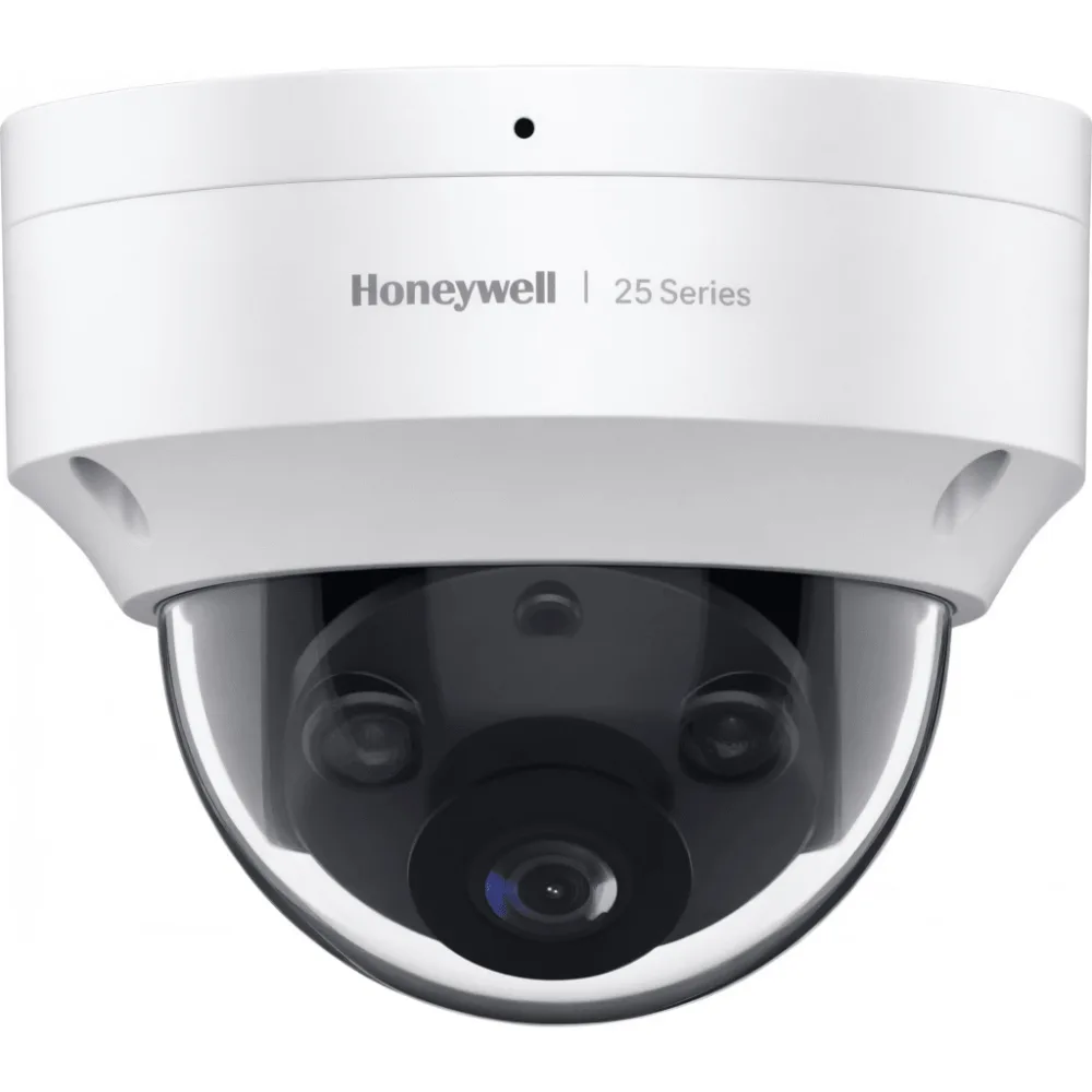 Cámara Domo IP / 4 MP / Lente Fijo 2.8 mm / Color 24/7 Dual-Light 30 m / WDR 90 dB / IP66 IK10 / PoE / NDAA