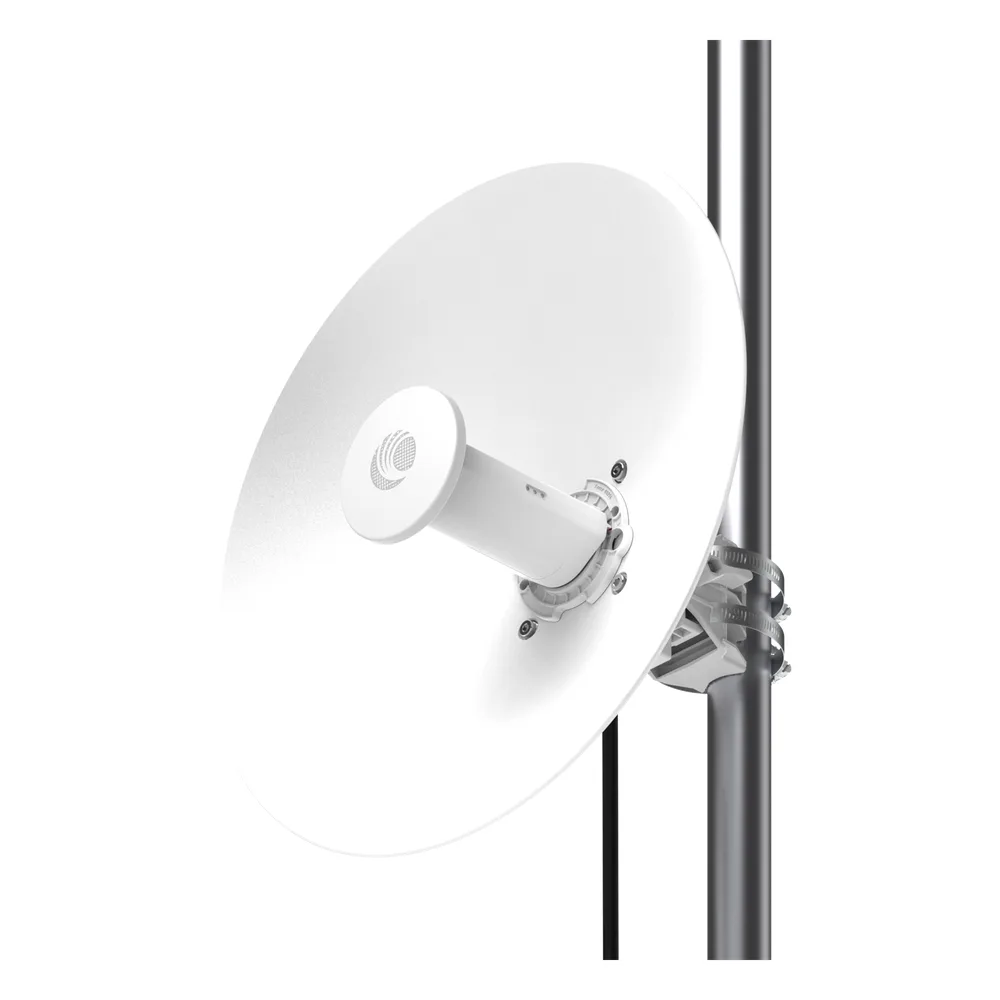 Cambium Networks ePMP Force 4525L | Módulo Suscriptor Wi-Fi 6 (802.11ax) | 5 GHz | Antena de Plato 25 dBi integrada | Hasta 600 Mbps y Gestión cnMaestro | Hasta + 10 km