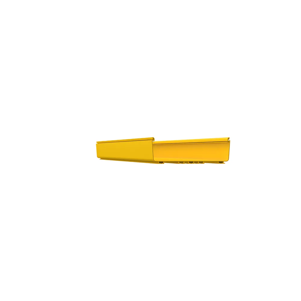 Canaleta FiberRunner™ 12X4, de PVC Rígido, Color Amarillo, 3 m. de Largo
