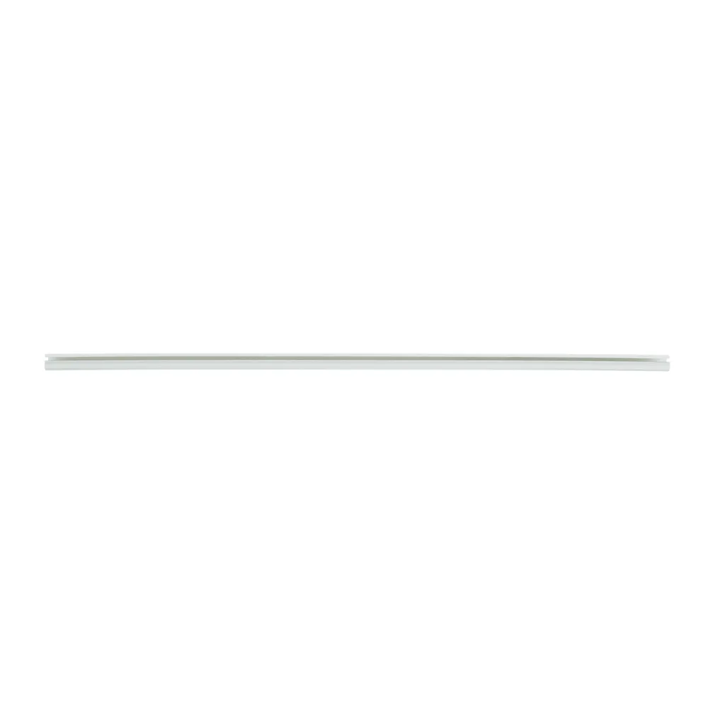 Canaleta LD3 de PVC rígido, con cinta adhesiva para instalación sin herramientas, 19.6 x 12 x 1828.8 mm, Color Blanco – vista 2