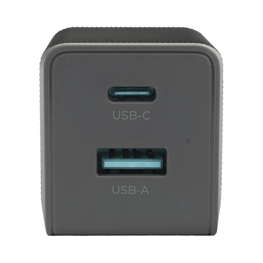 Cargador GaN III 35W / USB-C PD 35W + USB-A 22.5W / Doble Puerto Simultáneo / PD3.0 PPS QC4.0 AFC SCP FCP / Diseño Plegable de Bolsillo / Protección Integral 6 Capas – vista 3