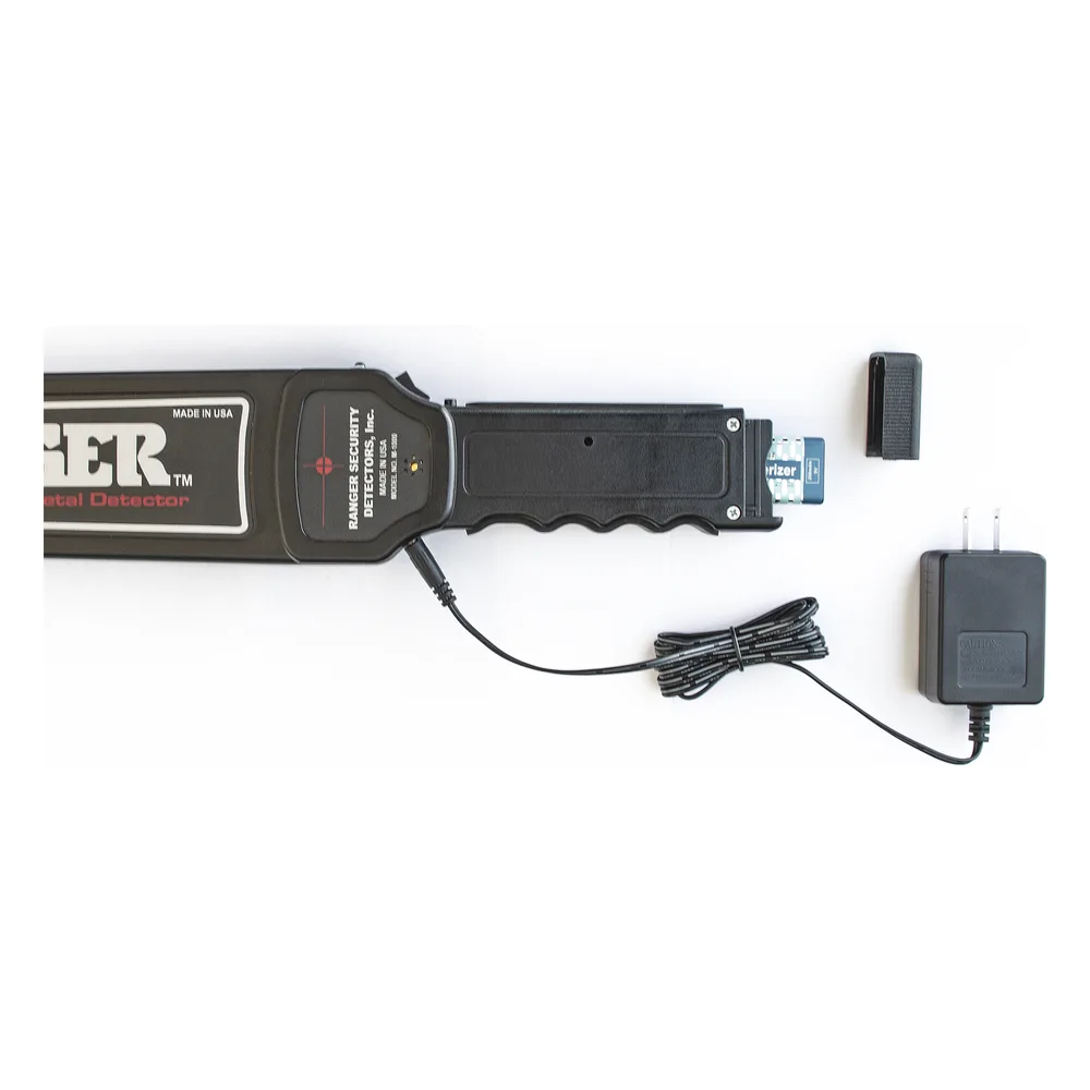 Cargador y batería recargable de 9 Vcc para detector portátil RANGER1000 / RANGER15000 – vista 2