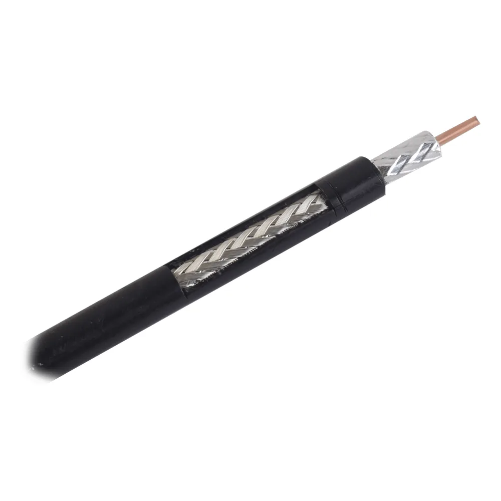 Carrete de 305 Metros (1000 Pies) de Cable Coaxial RG-8/X LMR240 de Baja Pérdida, 50 Ohm