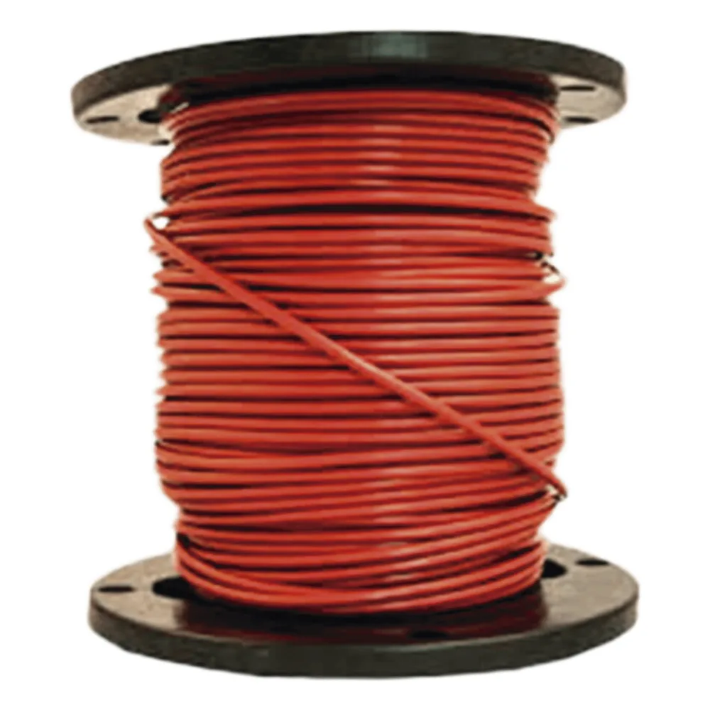 Carrete de 500 metros / Cable fotovoltaico / Rojo / Recubrimiento XLPE / 6mm² / 10 AWG / Hasta 1,800 Vcc