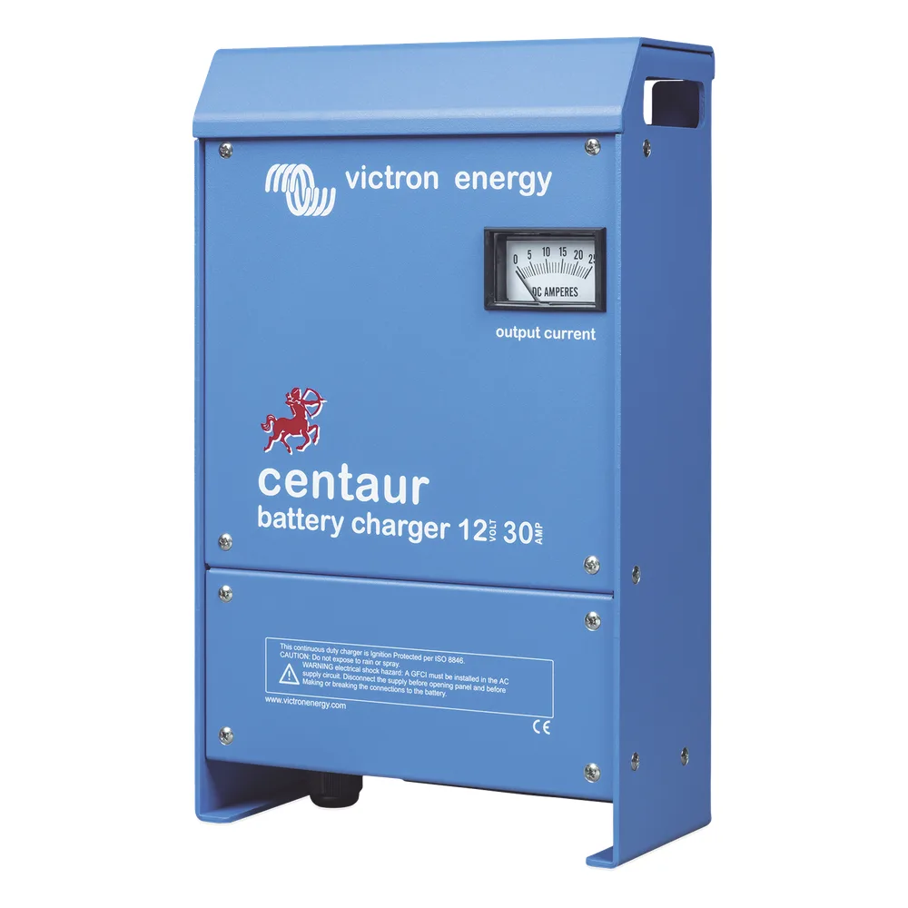 Centaur 24/30 / Cargador de Baterías 24V, 30A / Para Ambientes Marinos y Terrestres. / Bancos de 120 a 300 Ah