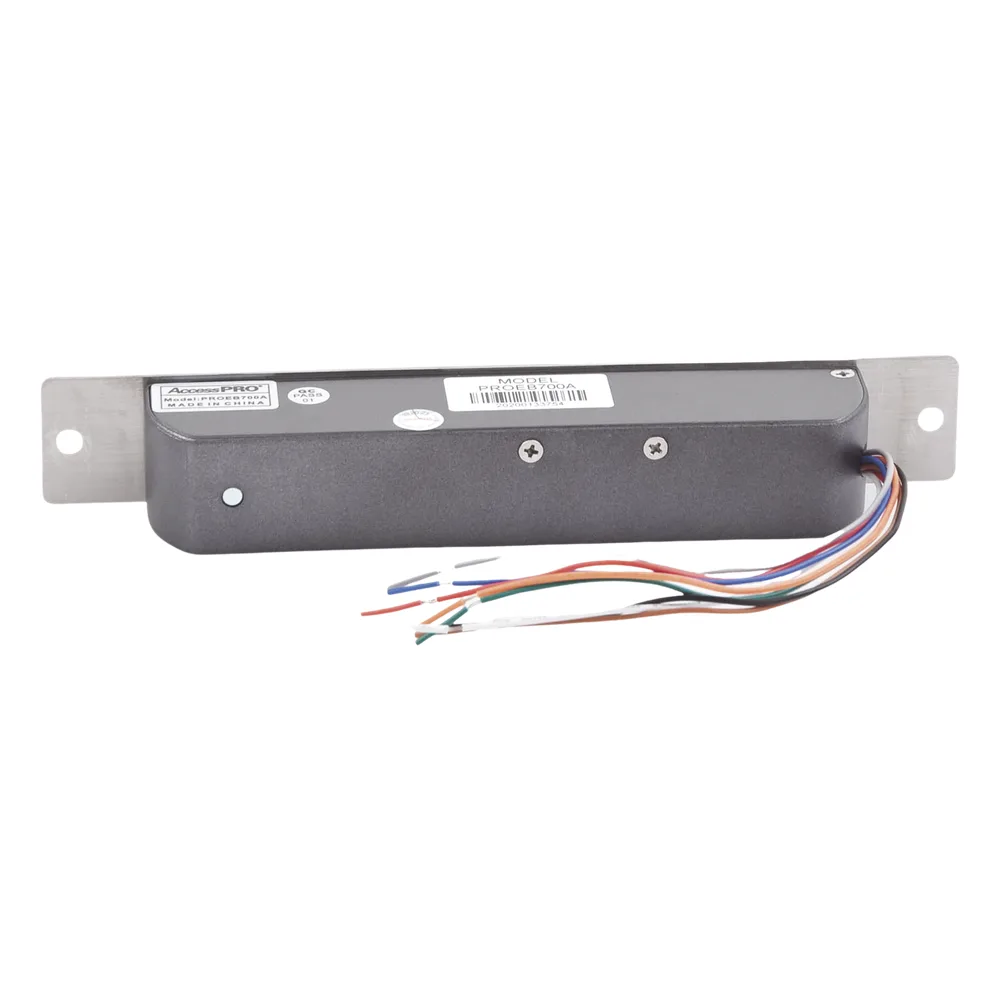 Cerradura de Perno 2000 kg de sujeción/ Abierta en caso de falla (Fail Safe)/ Con temporizador y Sensor de puerta – vista 4
