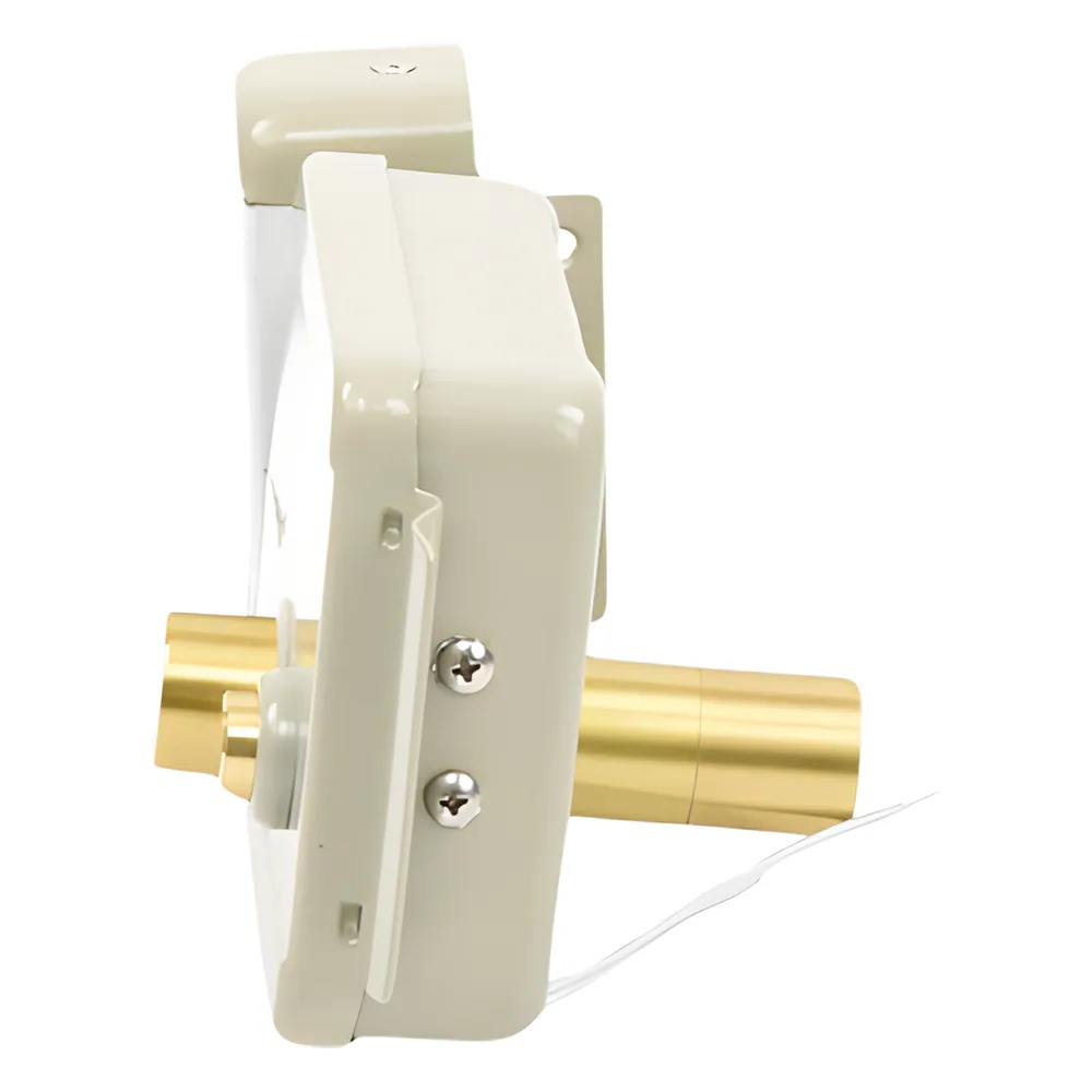 Cerradura Eléctrica con Botón de Salida / Incluye Llave  / Exterior / Izquierda – vista 2