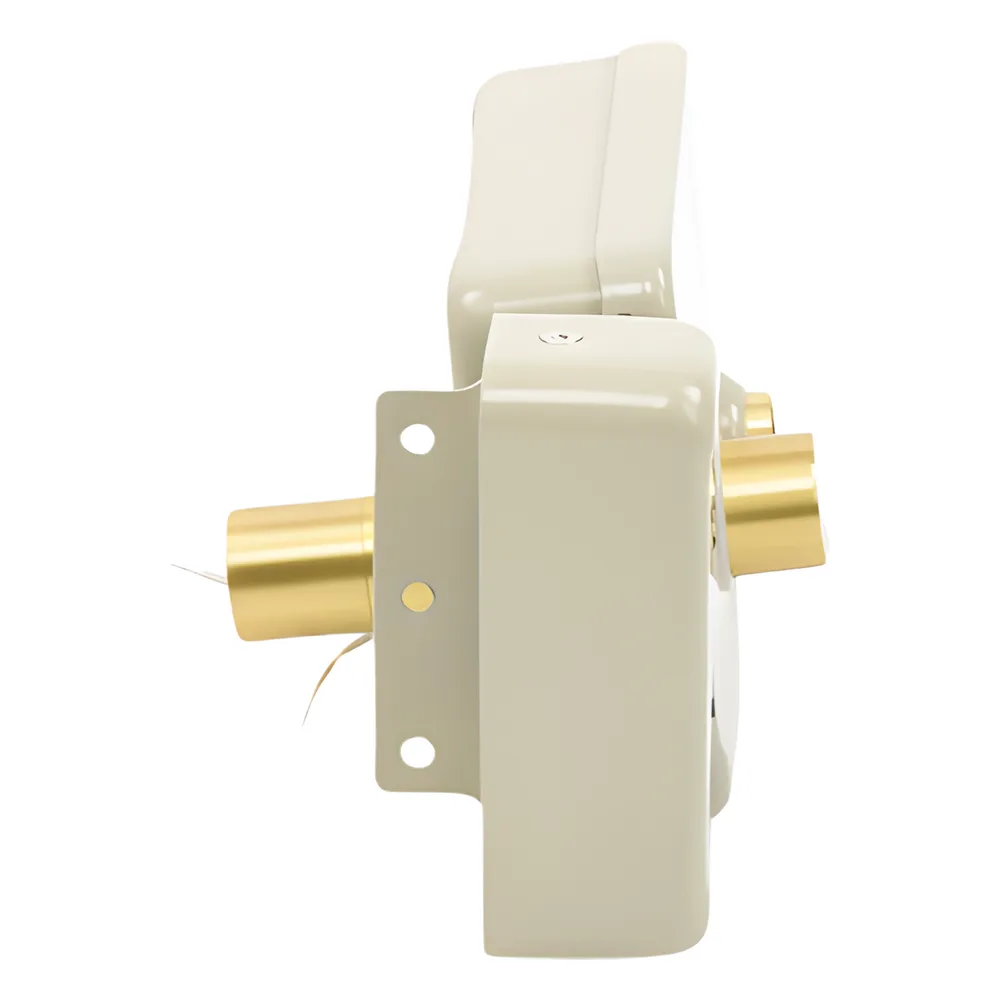 Cerradura Eléctrica con Botón de Salida / Incluye Llave  / Exterior / Izquierda – vista 3