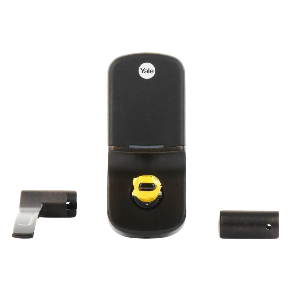Cerradura  YRL226 con Teclado Táctil y Manija /Smarphone Control Opcional/ bronce Antiguo/ Para puertas de 35 mm a 45 mm de espesor. – vista 2