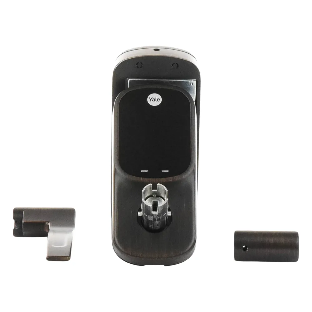 Cerradura  YRL226 con Teclado Táctil y Manija /Smarphone Control Opcional/ bronce Antiguo/ Para puertas de 35 mm a 45 mm de espesor. – vista 3