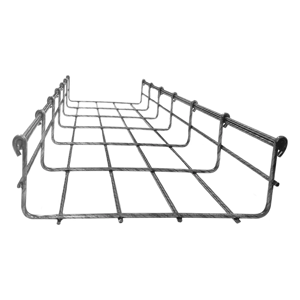 Charola Bimetálica Tipo Malla 54/200 mm, Ideal Para Utilizarse al Exterior o Zonas Húmedas, Hasta 172 Cables Cat6, Tramo de 3 Metros