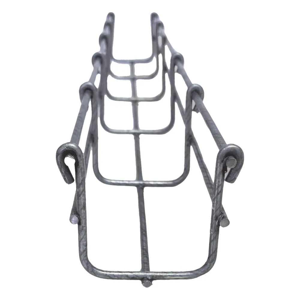 Charola Bimetálica Tipo Malla 66/50 mm, Ideal Para Utilizarse al Exterior o Zonas Húmedas, Hasta 53 Cables Cat6, Tramo de 3 Metros