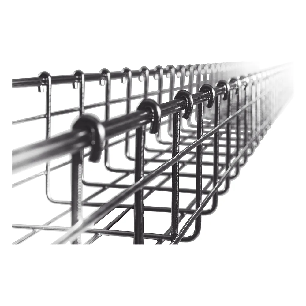 Charola Tipo Malla 105/150 mm, Acabado Electro Zinc, Hasta 251 Cables Cat6, Tramo de 3 Metros – vista 3