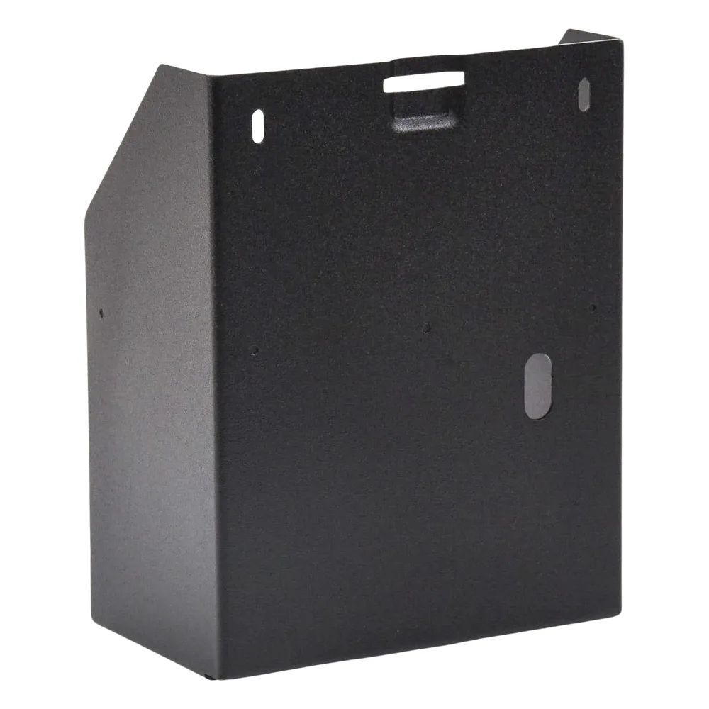 Chasis auxiliar para dos baterías de 12 Ah / montaje lateral en amplificadores serie DAA2 de NOTIFIER / negro – vista 5