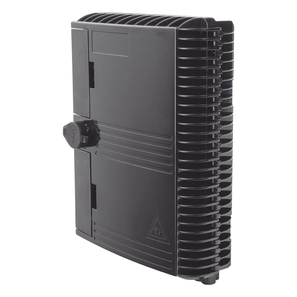 Cierre de Empalme para 24 fusiones de fibra óptica, Interior/Exterior, con 8 acopladores SC/APC y splitter 1x8 SC/APC Incluido, IP65 – vista 3