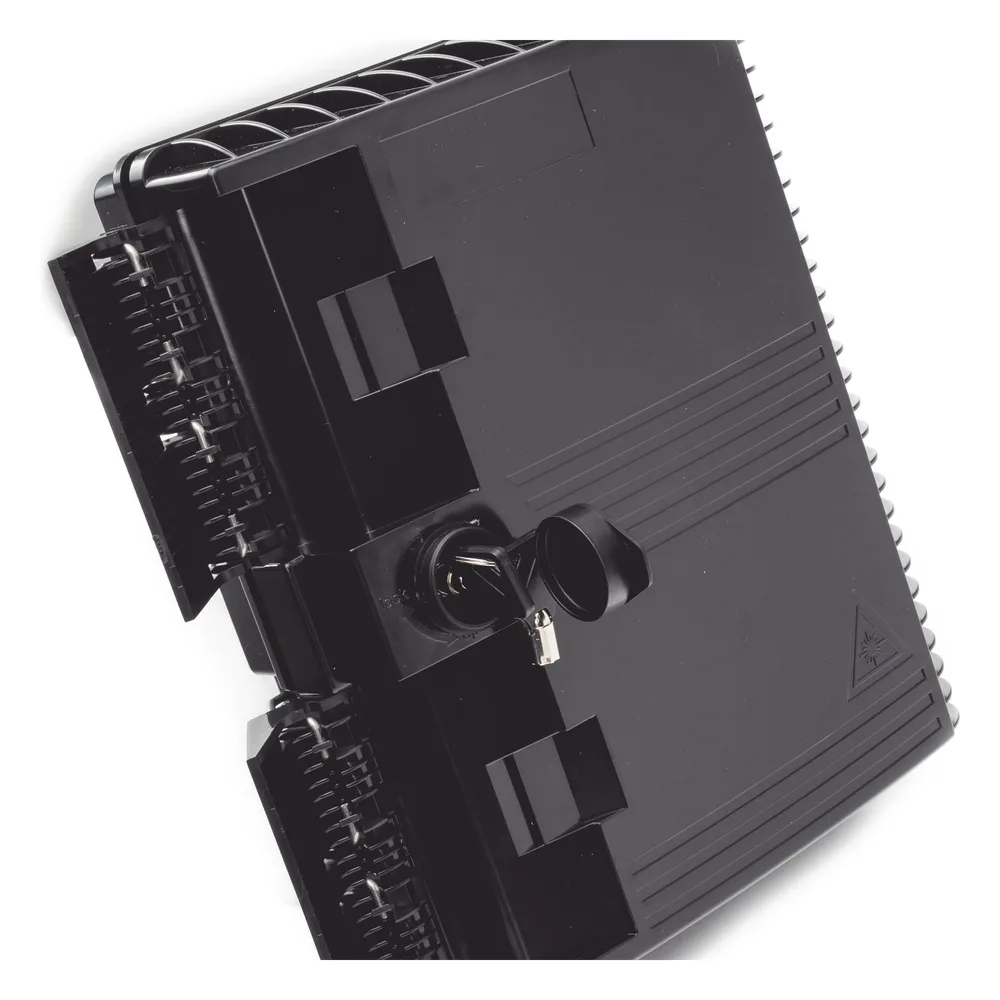 Cierre de Empalme para 24 fusiones de fibra óptica, Interior/Exterior, con 8 acopladores SC/APC y splitter 1x8 SC/APC Incluido, IP65 – vista 6