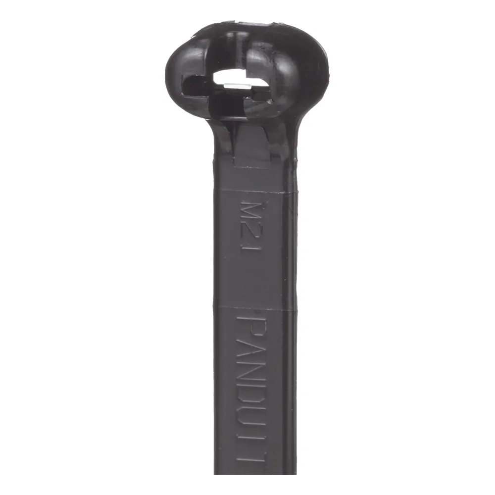 Cincho de Nylon 6.6 Dome-Top®, Con Lengüeta de Bloqueo de Acero Inoxidable, 620 mm largo x 7mm ancho, Color Negro, Exterior Resistente a Rayos UV, Paquete de 100pz – vista 3