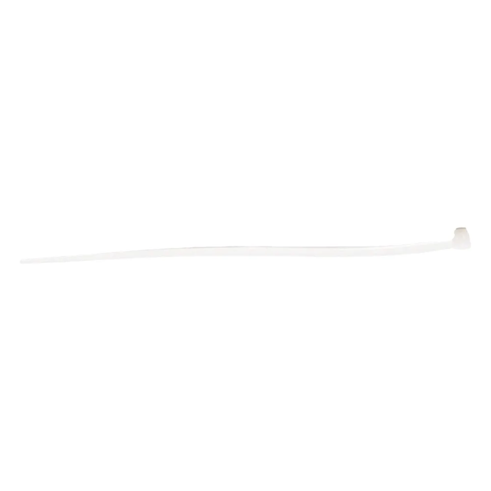 Cincho de plástico, Color Natural, 2.5 x 100 mm, Ideal para sujeción de cables (Bolsa con 100 piezas) – vista 4