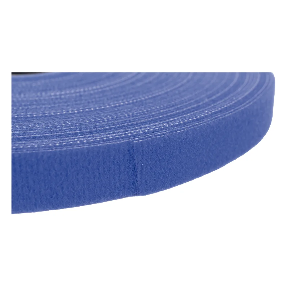 Cinta de Contacto Autoadherente Color Azul / 1.6 cm x 25 metros / Espalda con Espalda (Gancho y Bucle) – vista 4