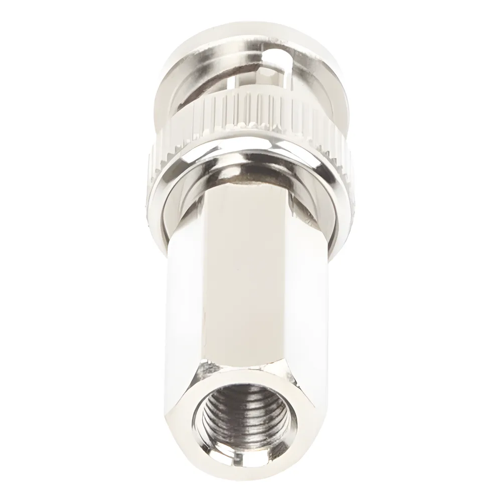Conector BNC Macho de Ensamble Roscable (Hex.) en Sentido de las Manecillas de Reloj para Cable Coaxial RG-59/U, Níquel/ Oro/ Delrin. – vista 3