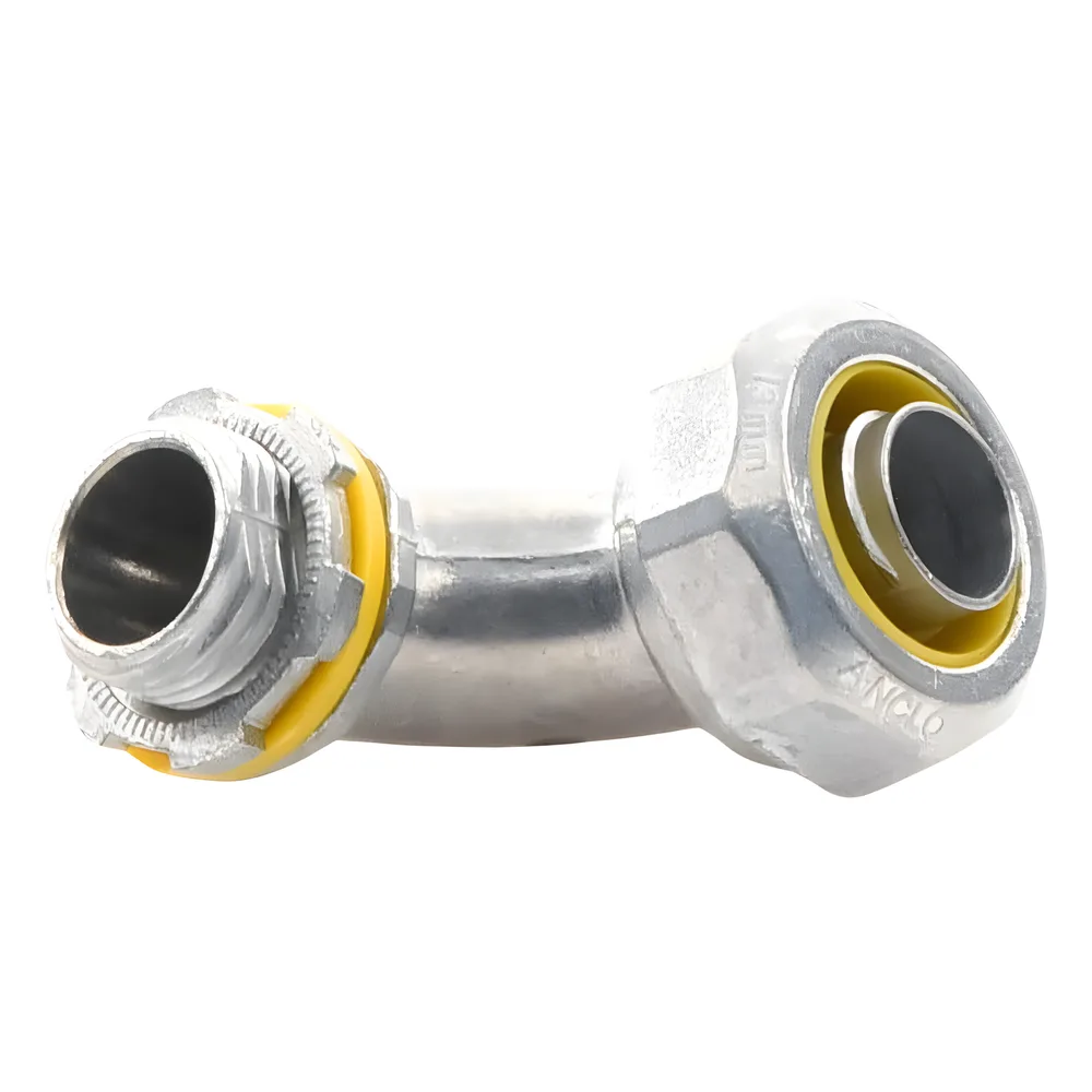 Conector Curvo para tubo tipo Liquidtight de 1/2"  (13 mm). Compatible con ANC-COT12. – vista 6