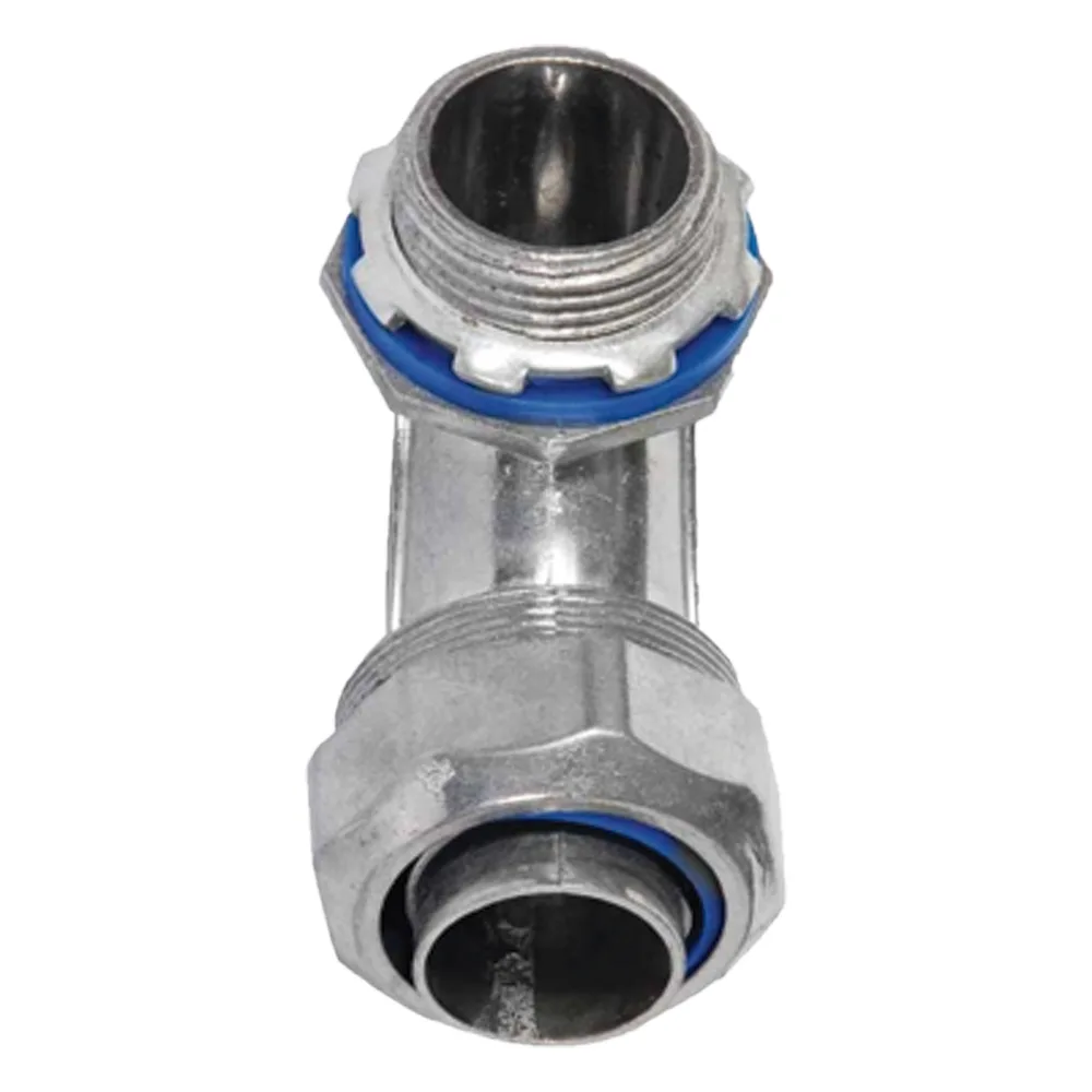 Conector Curvo para tubo tipo Liquidtight de 1/2"  (13 mm). Compatible con ANC-COT12.
