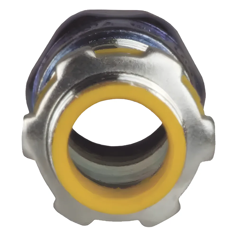 Conector de Compresión Impermeable Aislado de Acero Galvanizado para Pared Delgada de 1 1/2" . – vista 2
