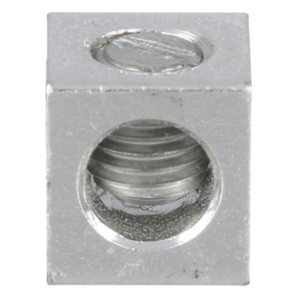 Conector Mecánico de Aluminio, de Un Orificio 1/4" y Un Barril, para Cable de 14 a 2 AWG. 1 Pieza – vista 3