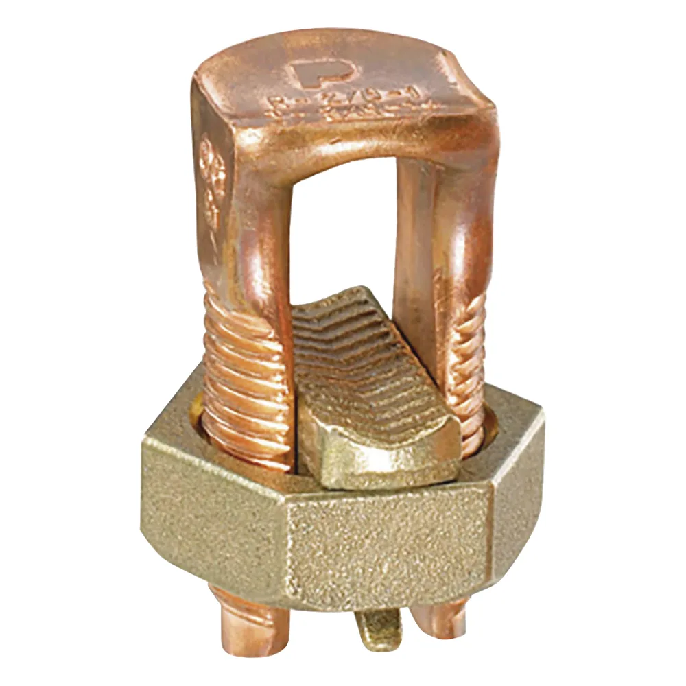 Conector Mecánico de Puesta a Tierra, de Cobre, Para Cables de Calibre 8 a 6 AWG