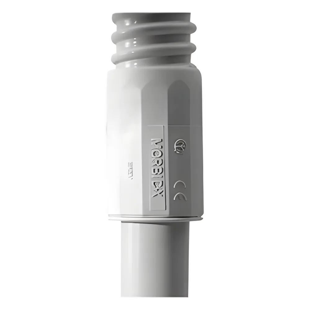Conector (Racor) de tubería rígida a tubería flexible , PVC Auto-Extinguible, 25 mm, IP65