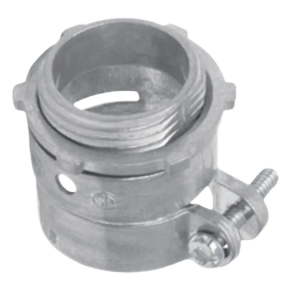 Conector recto para tubo flexible de 1" (25 mm).
