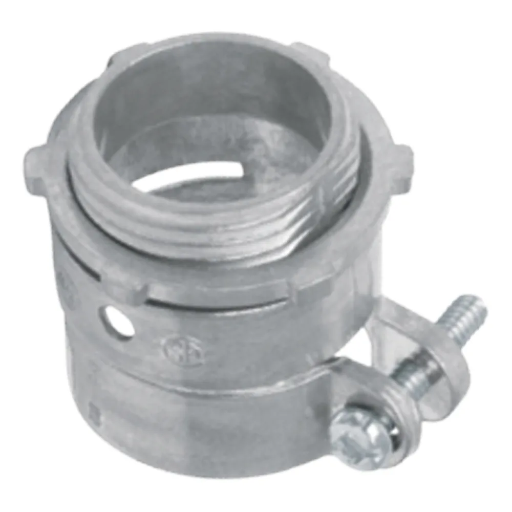 Conector recto para tubo flexible de 3/4" (19 mm)