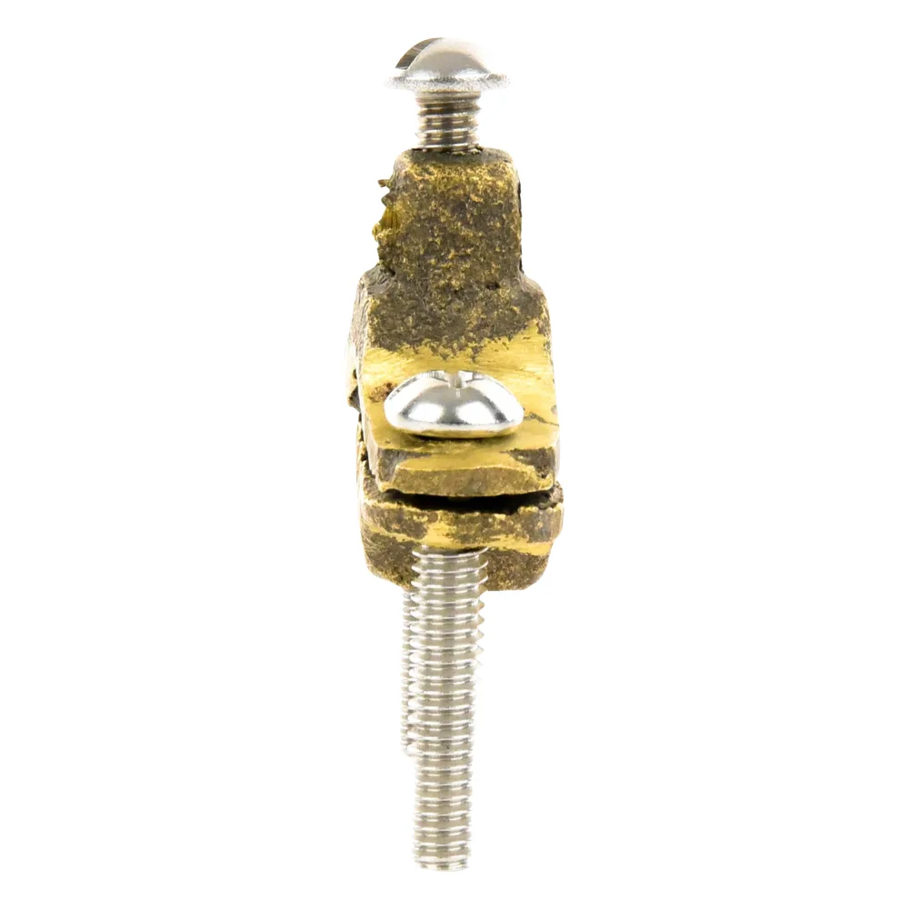 Conector Tubo a Cable / Bronce 100% / Tubo hasta 1 1/4 in / Cable 4 AWG / Aterrizaje Torres TZ / Sin Soldadura – vista 6