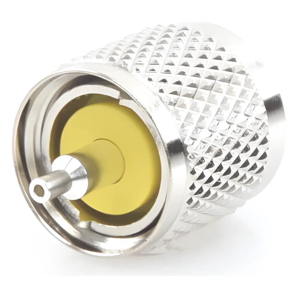 Conector UHF Macho (PL-259) de Anillo Plegable para Ensamblar en Cables RG-58/U, RG-142/U. – vista 2
