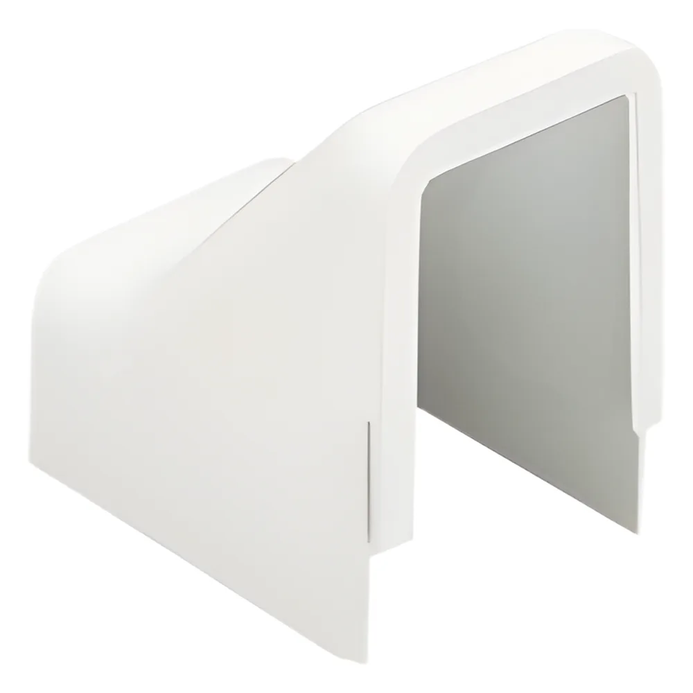 Conexión para techo falso/entrada, para uso con canaleta LD5, material ABS, Color Blanco Mate