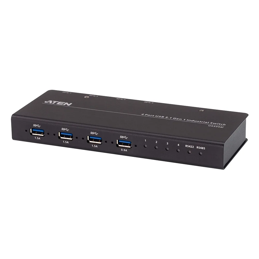 Conmutador concentrador industrial | 4 x 4 USB | 3.2 Gen 1 – vista 2