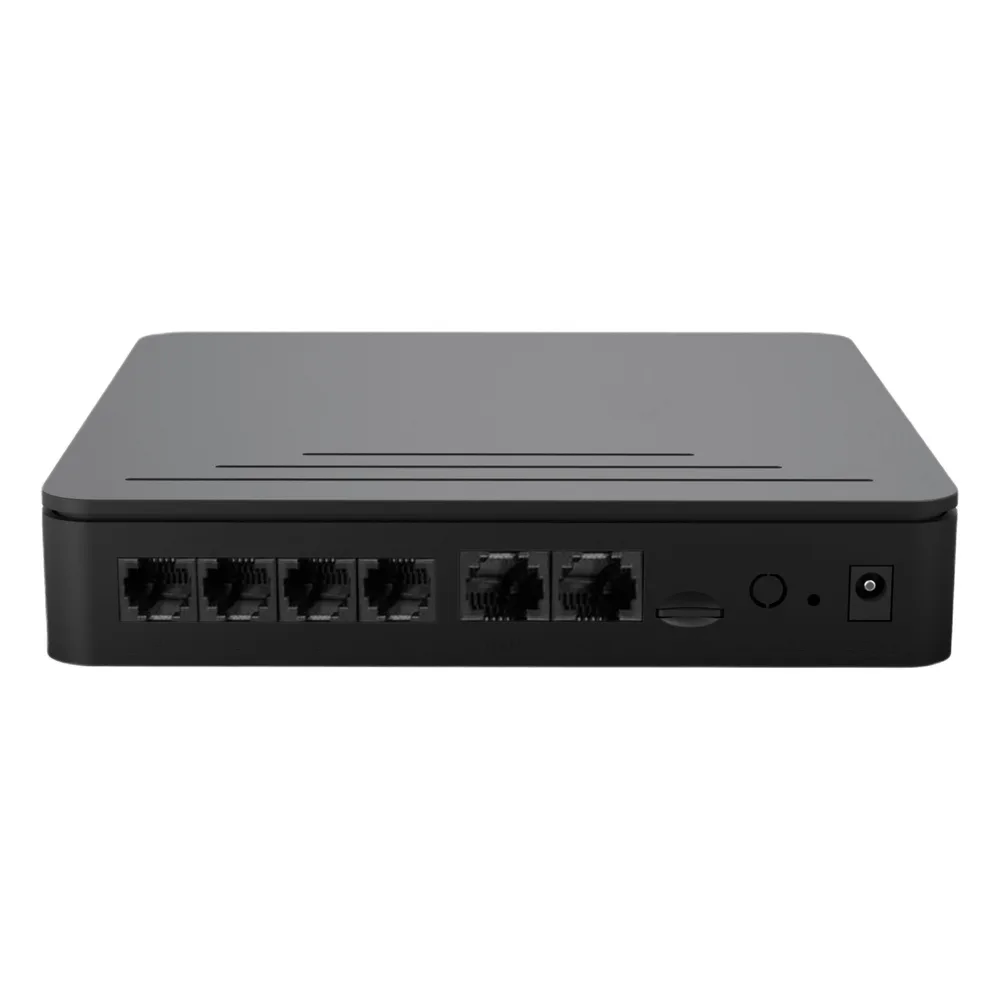Conmutador IP PBX Modular / 20 Extensiones / 10 Llamadas Simultáneas / Hasta 4 Puertos FXO/FXS / Grabación de Llamadas Nativa / Linkus UC Móvil y Escritorio / Integración WhatsApp y CRM / Transcripción IA – vista 3