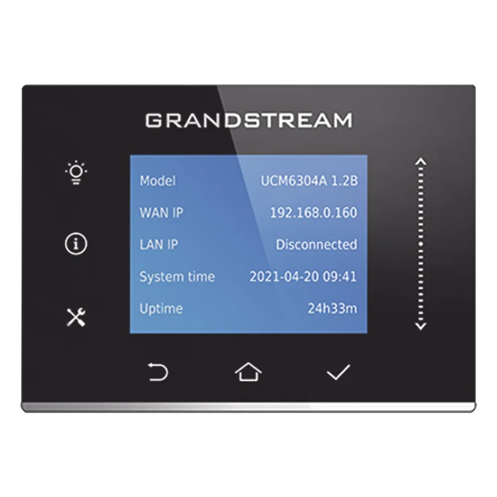 Conmutador IP-PBX para hasta 1000 usuarios y 150 llamadas simultaneas, 4FXO, 4FXS, solución para PyMEs