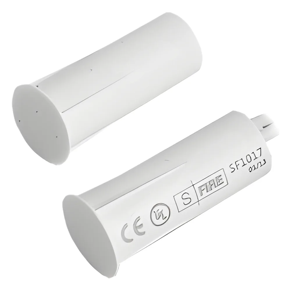 Contacto Magnético de Empotrar / GAP 19 mm / Switch NC / Puertas y Ventanas de Madera y Aluminio / Color Blanco / 12VCC