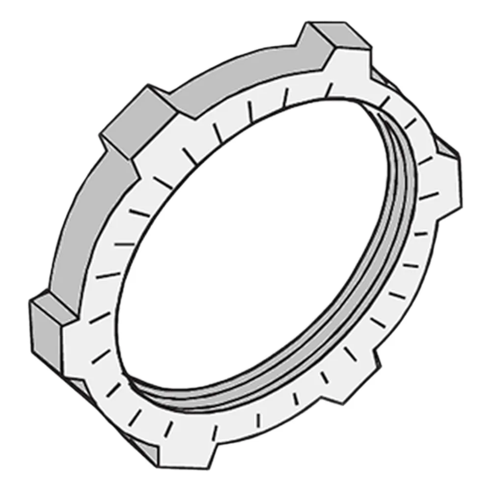 Contratuerca Metálica Zamac de 1-1/2" (38 mm)ï»¿.