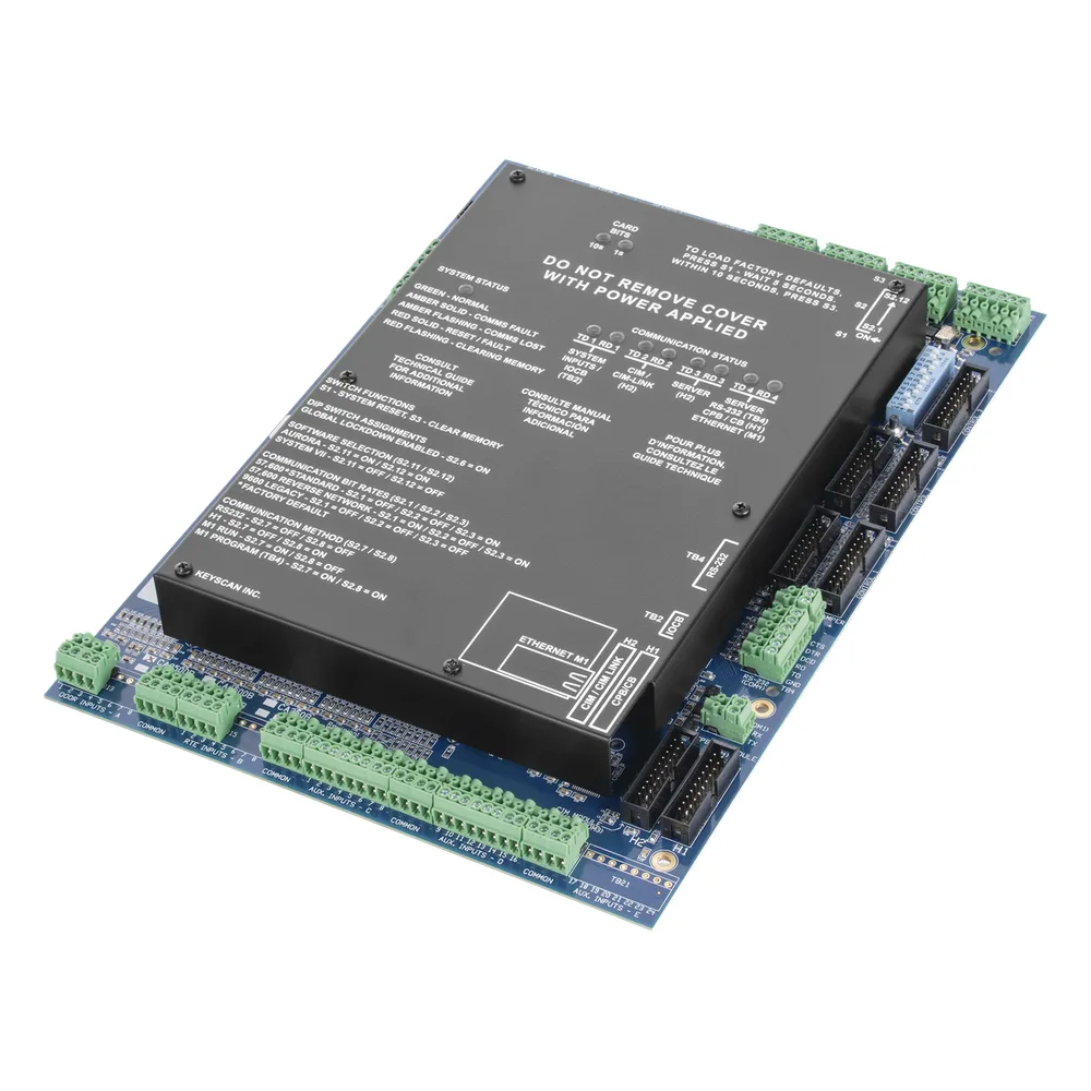 Controlador de Acceso con Gabinete / 4 Lectoras / Doble Procesador / +50 Formatos de Tarjetas Compatibles / 45,000 Tarjetas – vista 2