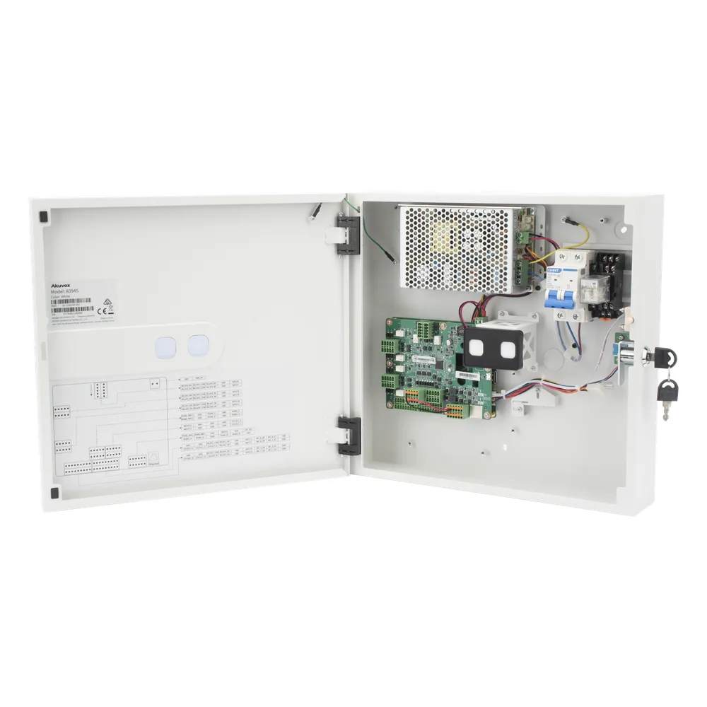 Controlador de Acceso para 4 puertas / Administrable 100 % en la Nube / Compatible con Teclado Wiegand de Terceros / PIN para visitas desde la APP / Capacidad de batería de respaldo / Función de  Anti-Passback / 50,000 Tarjetas