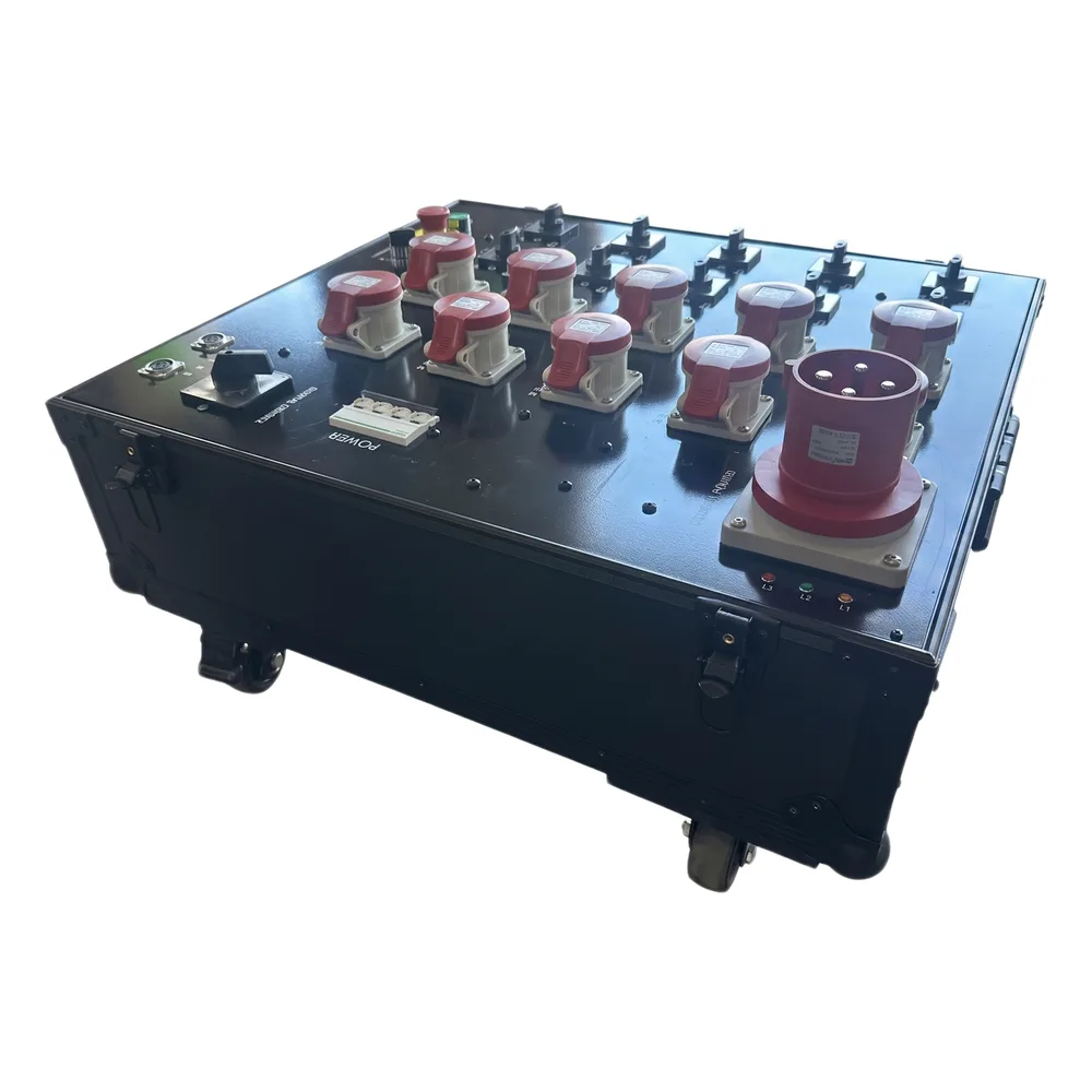 Controlador de Polipastos 10 Vías | Control Directo Trifásico 110V | Rack Touring Grade – vista 2