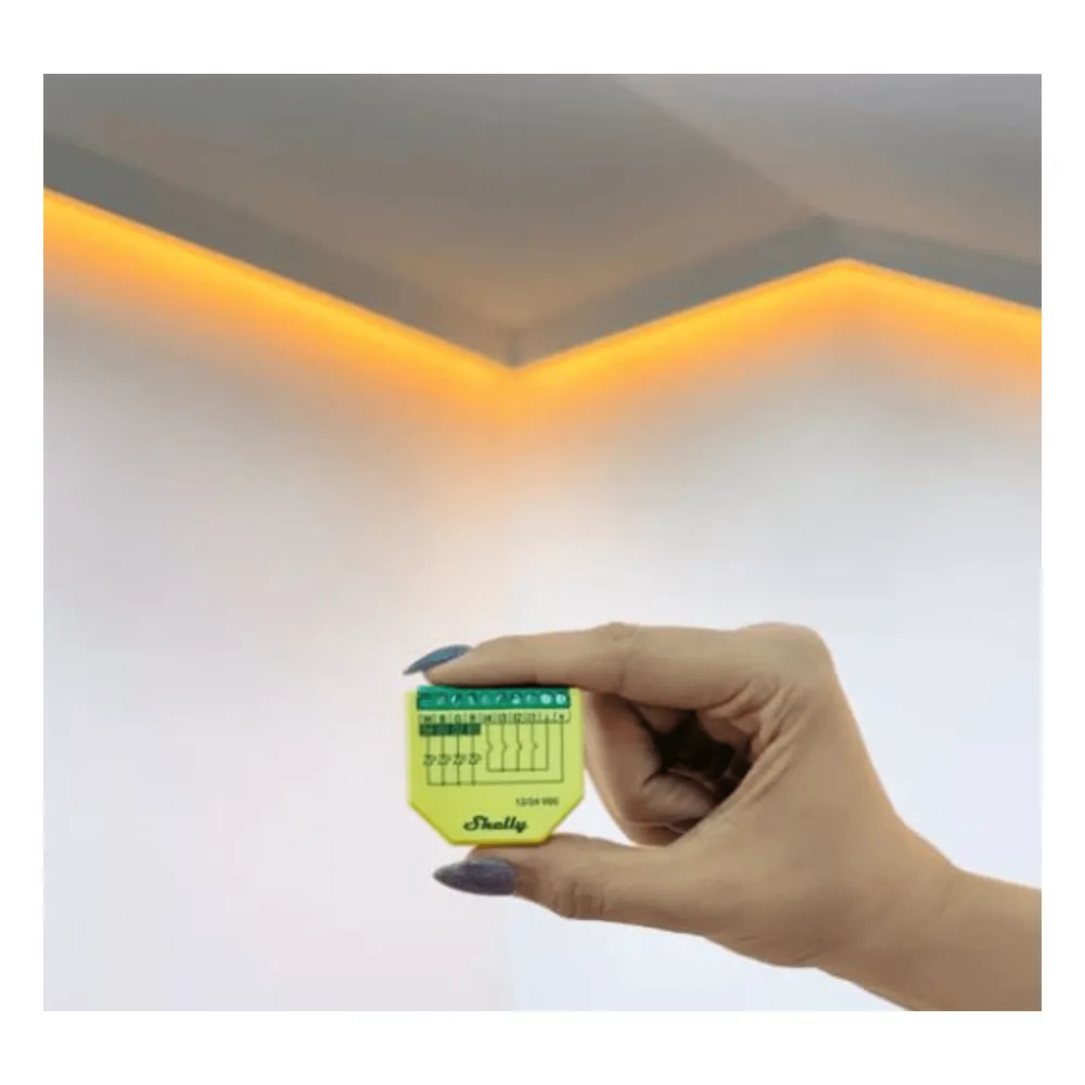 Controlador inteligente inalámbrico WIFI para tiras LED RGB, RGBW/ Nube P2P / Medición de consumo/ Soporta Google y Alexa / 12A – vista 2