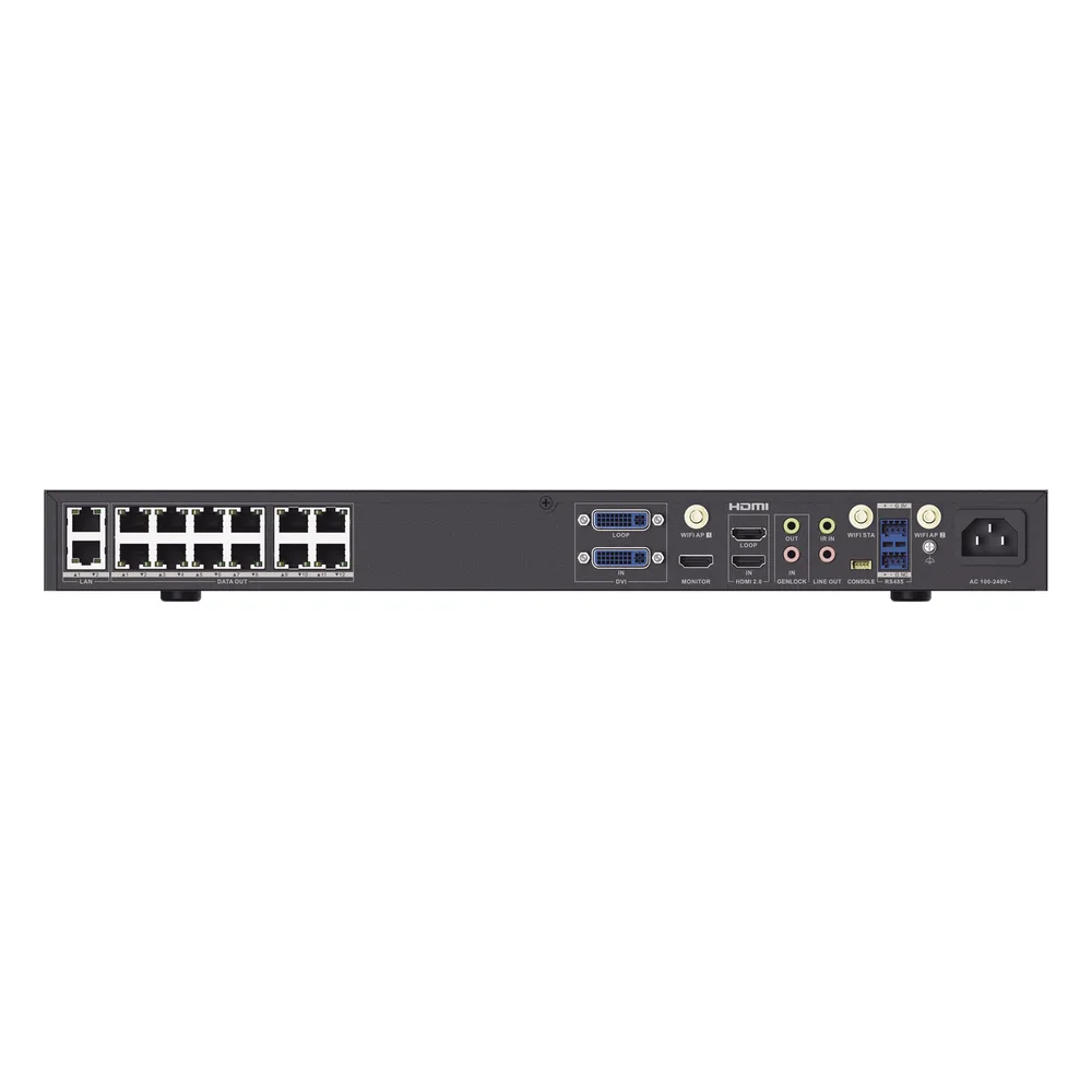 Controlador LED para Videowall / Configuración WEB / Android Interconstruido / 12 Puertos de Video / Compatible con Paneles LED Hikvision – vista 3